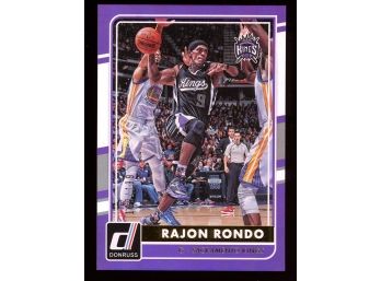 2015 Donruss Basketball Rajon Rondo /199 #14 Sacramento Kings