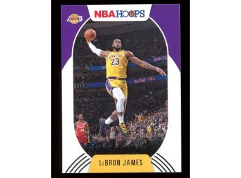 2020-21 Panini Hoops Basketball LeBron James #146 LA Lakers