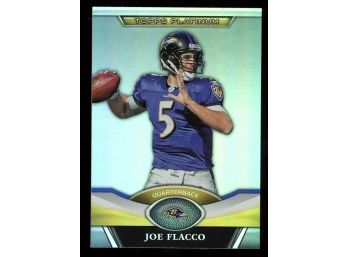 2011 Topps Platinum Football Joe Flacco #89 Baltimore Ravens