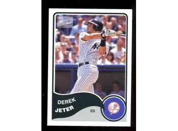 2003 Topps Derek Jeter #252 New York Yankees