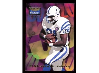 1995 SkyBox Premium Marshall Faulk Indianapolis Colts #140