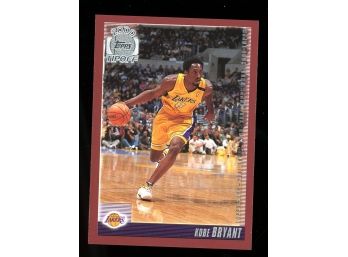 2000 Topps Tipoff Kobe Bryant #141 LA Lakers