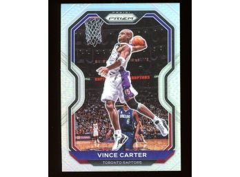 2020 Prizm Basketball Vince Carter Silver Prizm #117 Toronto Raptors HOF
