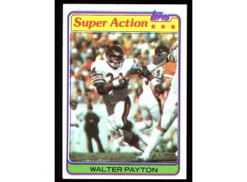 1981 Topps Walter Payton Super Action #202 Chicago Bears