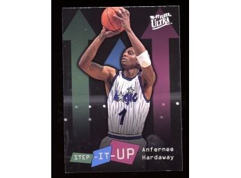 1997 Fleer Ultra Basketball Anfernee Hardaway Step-it-up #279 Orlando Magic HOF