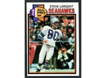1979 Topps Steve Largent #198 Seahawks