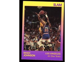 1990 Star Slam Basketball Magic Johnson #3 Los Angeles Lakers HOF