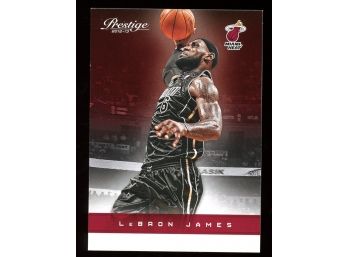2012-13 PRESTIGE LeBron James #79 Miami Heat