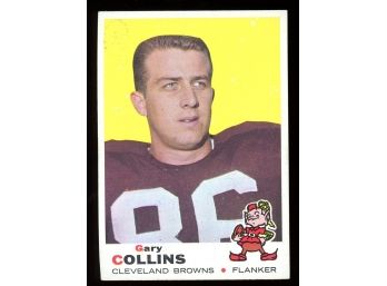1969 Topps Football Gary Collins #234 Cleveland Browns Vintage