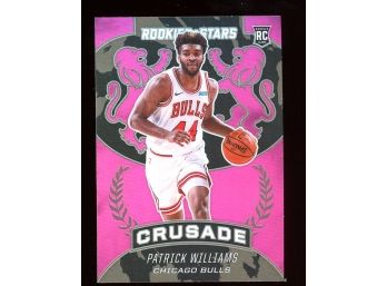 2020 Chronicles Crusade Basketball Patrick Williams Rookies & Stars Pink Rookie Card #518 Chicago Bulls RC