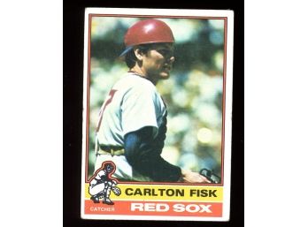 1976 Topps Carlton Fisk #365 Boston Red Sox HOF