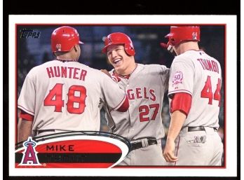 2012 Topps Baseball Mike Trout #446 Los Angeles Angels