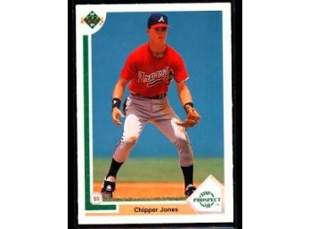 1991 Upper Deck Chipper Jones Rookie Prospect
