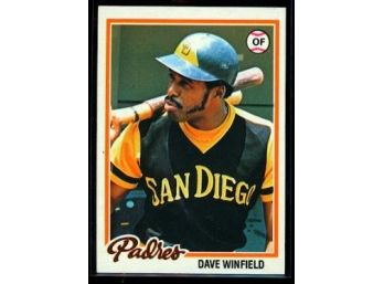 1978 Topps Dave Winfield