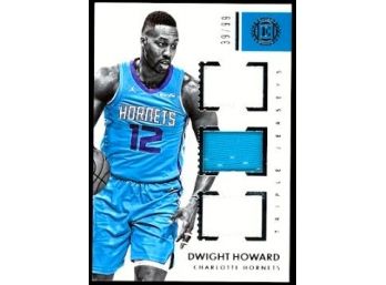 2017-18 Panini Dwight Howard Numbered (/99) Relic