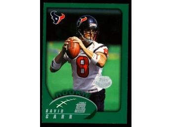 2002 Topps David Carr Rookie