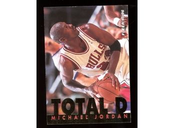 1995 Fleer Michael Jordan 3 Of 12 Total D ~ Chicago Bulls