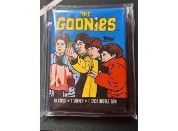 1985 Topps The Goonies Trading Cards Wax Pack