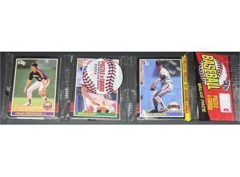 1985 Donruss Baseball Rack Pack