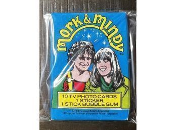 1979 Topps Mork & Mindy Wax Pack ~ Robin Williams
