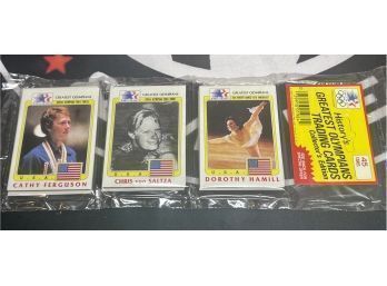 1983 History's Greatest Olympians Collectors Series Rack Pack ~ 45 Cards