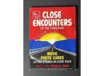 1978 Topps Close Encounters Of The Third Kind Trading Card Wax Pack