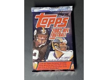 2002 Topps Football Foil Pack