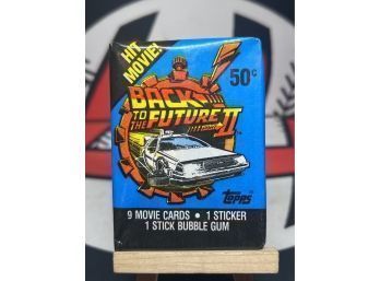 1989 Topps Back To The Future Part II Trading Card Wax Pack
