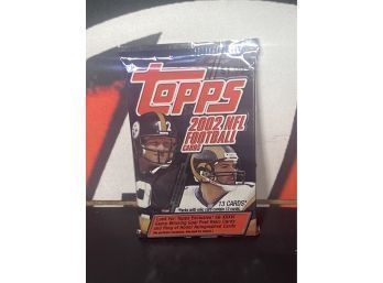 2002 Topps Football Foil Pack
