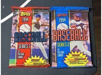 1994 Topps Baseball Series 1 & 2 Foil Packs