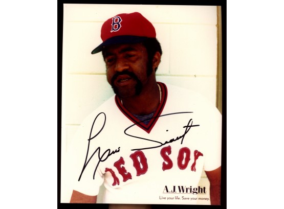 LUIS TIANT 8X10 AUTOGRAPHED PHOTO Boston Red Sox