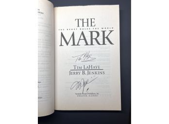 Autographed Signed Copy The Mark By Tim LaHaye & Jerry B. Jenkins