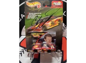 NASCAR Driver Bill Elliot Autographed Daytona 500 Hot Wheels