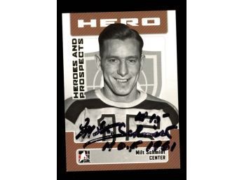 2006 In The Game Heroes And Prospects ~ On Card Auto Boston Bruins Legend