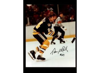 TERRY O'REILLY 8X10 AUTOGRAPHED PHOTO