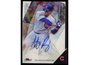2015 Topps Finest Baseball Anthony Rizzo Auto #FA-AR Chicago Cubs