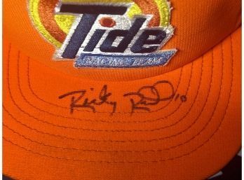 Nascar Driver ~ Ricky Rudd Autographed Tide Hat ~ In Person Auto