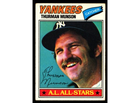 1977 Topps Baseball #170 Thurman Munson