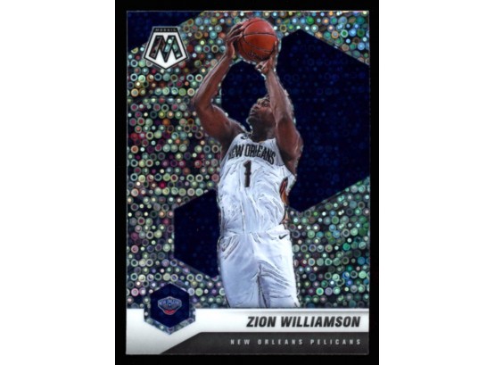 2020-21 Mosaic #49 Zion Williamson Disco Prizm SP