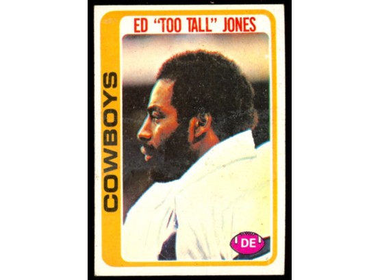 1978 Topps Football Ed 'too Tall' Jones #429 Dallas Cowboys