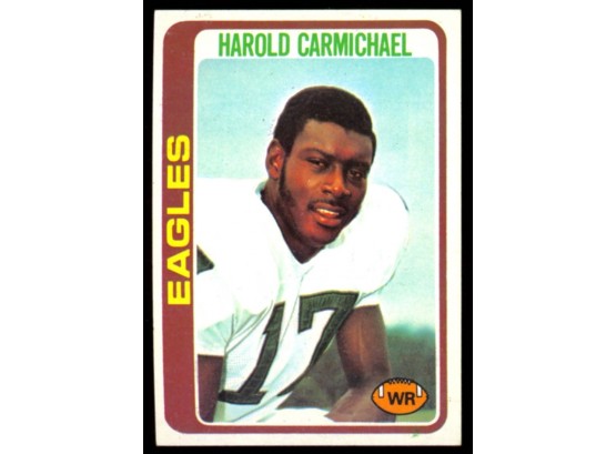 1978 Topps Football Harold Carmichael #379 Philadelphia Eagles