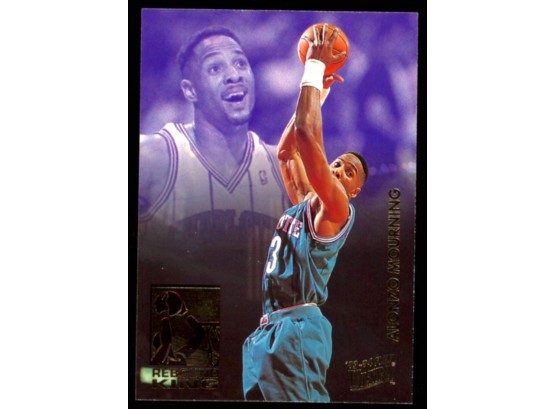 1993-94 Fleer Ultra Basketball Alonzo Mourning Rebound King #5 Charlotte Hornets HOF