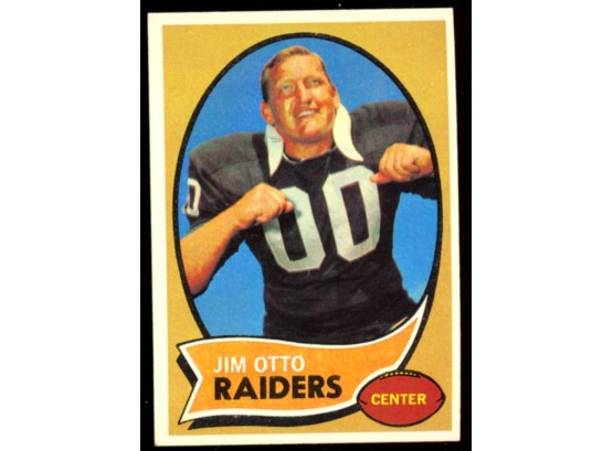 1970 Topps Football Jim Otto #116 Oakland Raiders