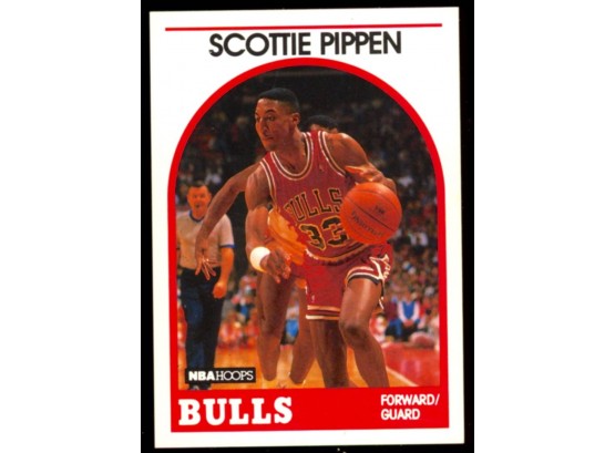 1989 NBA Hoops Scottie Pippen #244 Chicago Bulls HOF