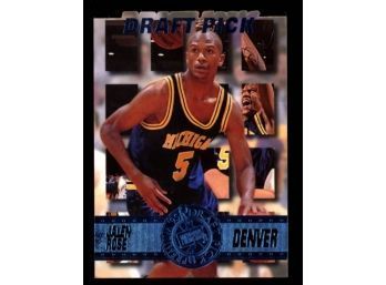 1996 Press Pass Draft Pick Jalen Rose Rookie Card Insert
