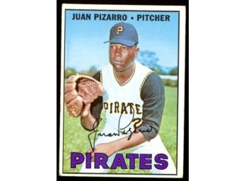 1967 Topps Baseball Juan Pizarro #602 Pittsburgh Pirates