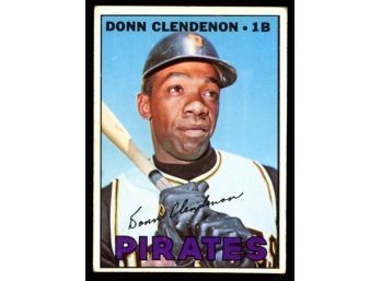 1967 Topps Baseball #535 Donn Clendenon ~ Pirates