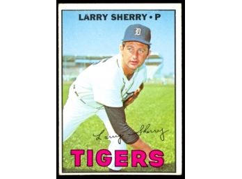 1967 Topps Baseball Larry Sherry #571 Detroit Tigers
