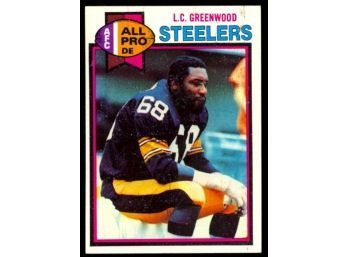 1979 Topps Football LC Greenwood All-pro #255 Pittsburgh Steelers