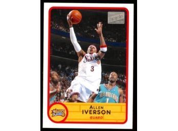 2003 Bazooka Allen Iverson #1 Philadelphia 76ers HOF